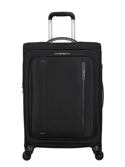 AMERICAN TOURISTER CLOUDRIDER Cărucior extensibil mare Jetblack - Trolere semirigide