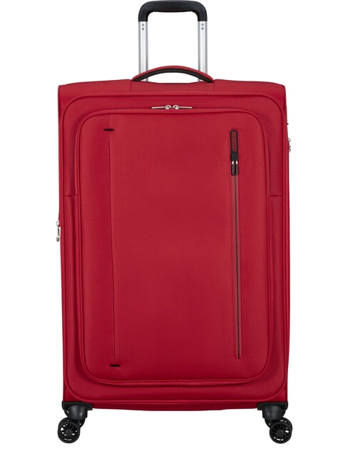 AMERICAN TOURISTER CLOUDRIDER Cărucior mare, extensibil roșu astral - Trolere semirigide