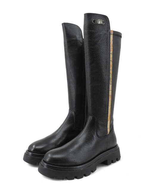 ALVIERO MARTINI PRIMA CLASSE GEO Ghete din piele cu toc de 3 cm negru - Pantofi femei