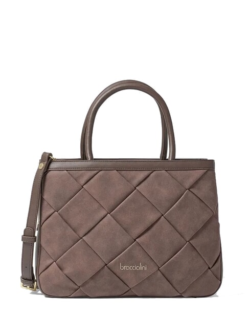 BRACCIALINI ICONS  Geanta de mana, cu bareta de umar maro - Genți femei
