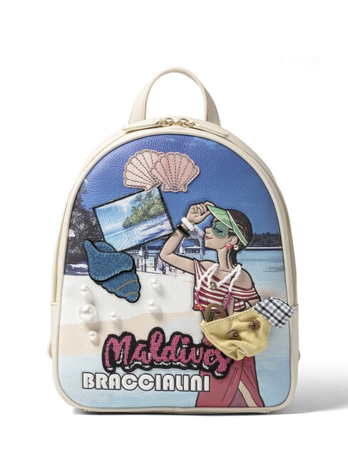 BRACCIALINI CARTOLINE Rucsac rotund MALDIVES multi - Genți femei