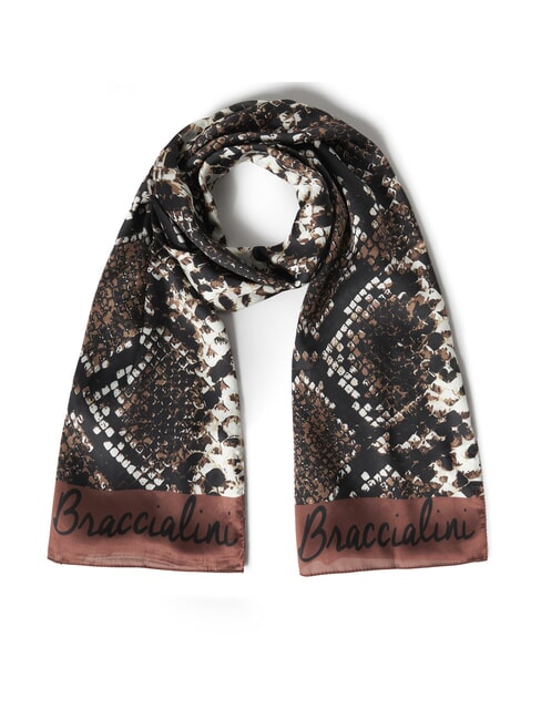 BRACCIALINI FOULARD Imprimeu animal piton - Eșarfe