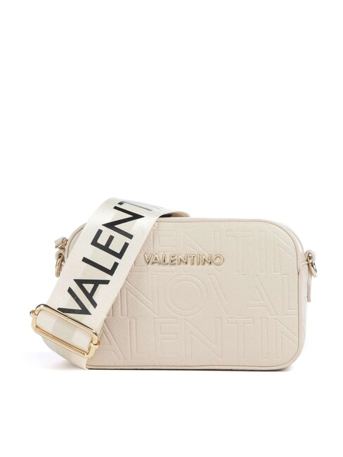 MARIO VALENTINO PANSY Geantă pentru cameră foto cu două curele de umăr ecru - Genți femei