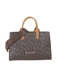 MARIO VALENTINO REGINA RE Geantă de mână cu logo integral și curea de umăr - Genți femei