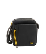BLAUER RUBBER Geantă mică cauciucată BLACK - Genți de umăr bărbați - 1