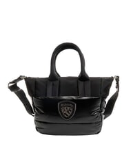 BLAUER PADDED NYLON Geantă tote medie cu curea de umăr BLACK - Genți femei - 1