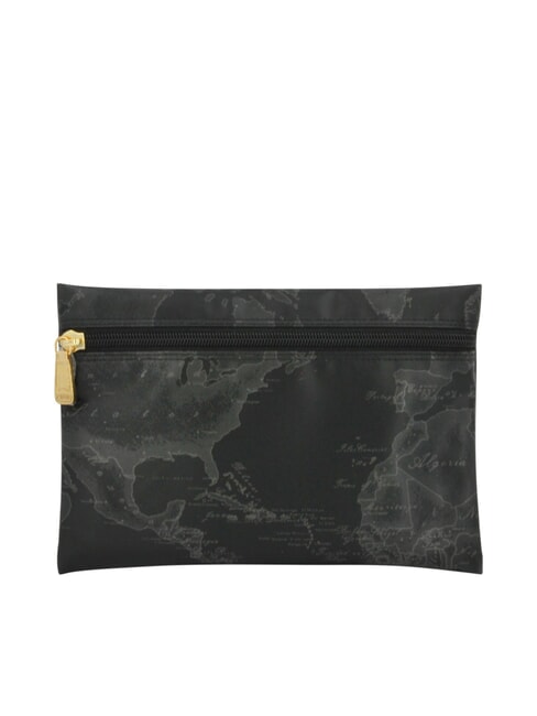 ALVIERO MARTINI PRIMA CLASSE GEO SOFT Pliculeț dreptunghiular mare negru - Genți plic și truse