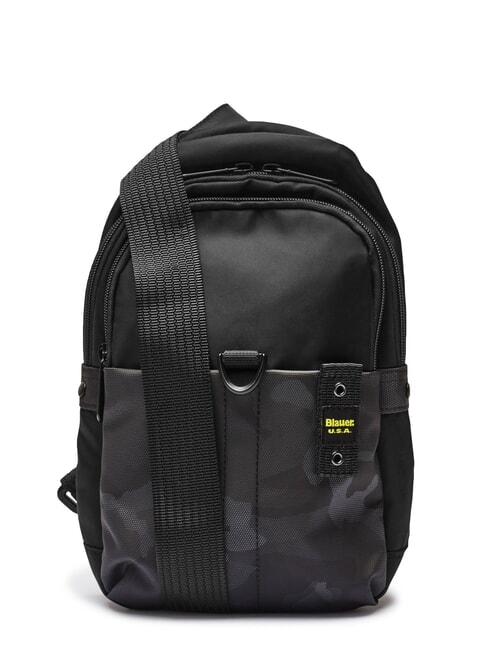 BLAUER PAK Geantă Maxi BLACK - Genți de umăr bărbați