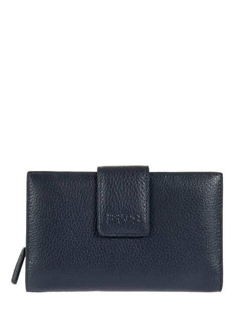 BRIC’S MARMOLADA Portofel din piele ciocănită albastru - Portofele femei