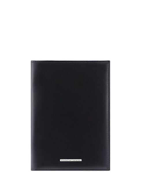 PORSCHE DESIGN P|D Suport pașaport din piele negru - Portofele bărbați