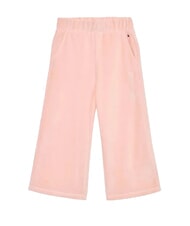 TOMMY HILFIGER TH KIDS Pantaloni largi din chenille - Pantaloni pentru copii