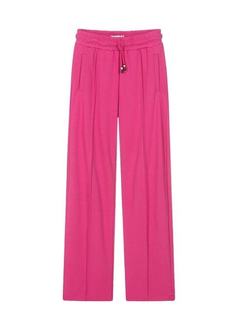 TOMMY HILFIGER TH KIDS Pantaloni sport cu picior larg magenta aprins - Pantaloni pentru copii