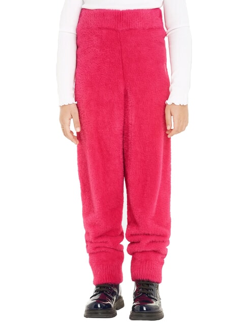 TOMMY HILFIGER TH KIDS Pantaloni moi, lejeri magenta aprins - Pantaloni pentru copii