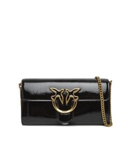 PINKO LOVE ONE Geantă mini de umăr strălucitoare - Genți femei