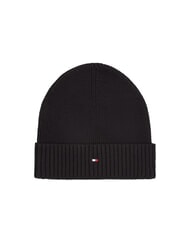 TOMMY HILFIGER TH FLAG Căciulă beanie din bumbac cu manșetă - Căciuli