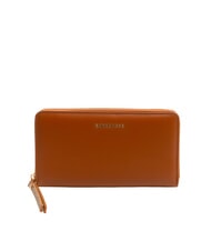 BORBONESE BIRDIE Portofel mare din piele cu fermoar - Portofele femei