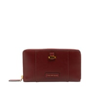 THE BRIDGE VIGNA  Portofel din piele cu fermoar Chianti / Bordeaux / Aur - Portofele femei - 1