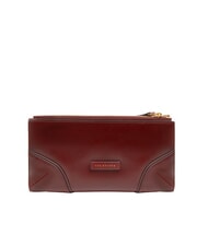 THE BRIDGE MATILDE Portofel mare din piele Chianti / Bordeaux / Aur - Portofele femei - 1