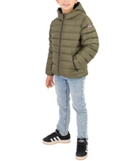 COLMAR E-CONCRETE KIDS Jachetă scurtă cu puf și glugă - Jachete pentru copii