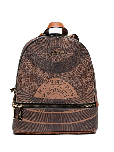 GATTINONI PLANETARIUM Rucsac mediu monocromat.dk sprâncene/bronz - Genți femei