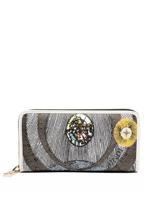 GATTINONI PLANETARIUM Portofel cu fermoar aproape alb - Portofele femei