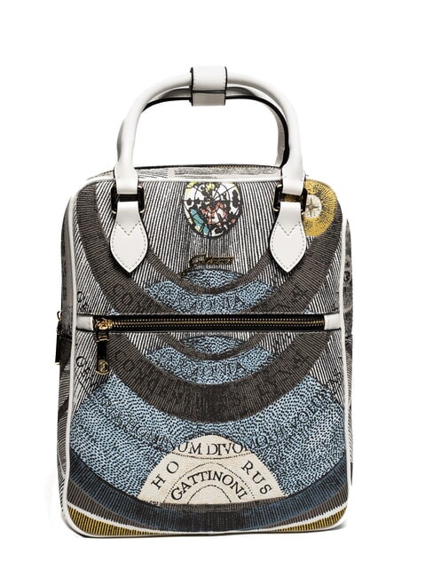 GATTINONI PLANETARIUM Rucsac / Geantă de mână lună/alb - Genți femei