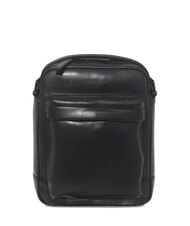 CERRUTI BRAD Geantă din piele cu buzunar - Genți de umăr bărbați