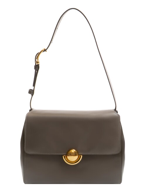 FURLA DOMUS  Geantă de umăr, piele gri urban - Genți femei