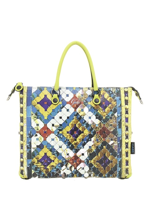 GABS G3 PLUS MEDIUM MULTICOLOR Geantă de cumpărături plată transformabilă paiete cu diamante - Genți femei
