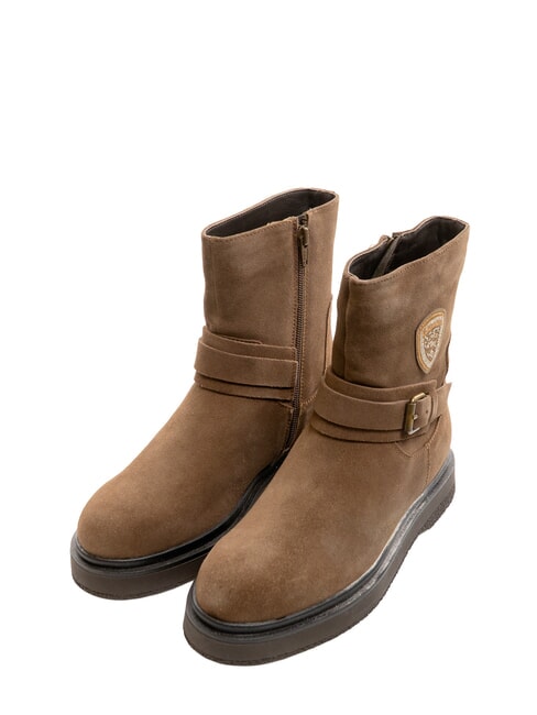 BLAUER CLARE Ghete din piele pentru gleznă elefant - Pantofi femei