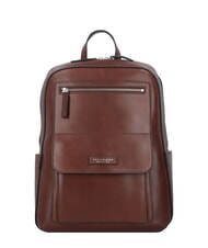 THE BRIDGE ALBERTO Rucsac pentru laptop de 13", din piele - Rucsacuri pentru laptop