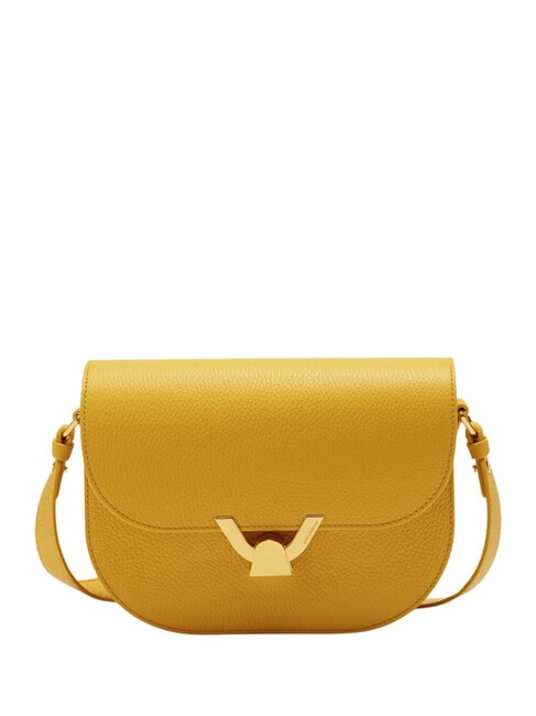 COCCINELLE DEW Geanta de umar din piele ciocanita însorită - Genți femei