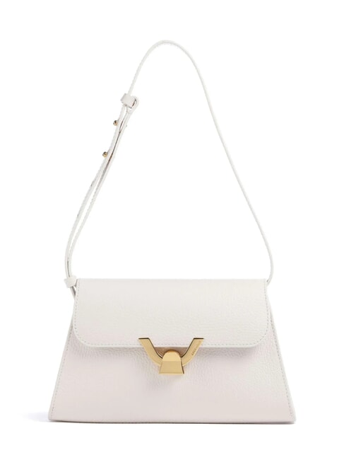 COCCINELLE DEW Geanta de umar, din piele alb - Genți femei