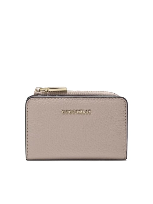 COCCINELLE METALLIC TRICOLOR Portofel de piele negru - Portofele femei