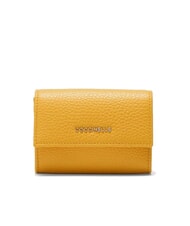 COCCINELLE METALLIC SOFT Portcard din piele ciocănită - Portofele femei