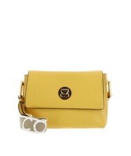 COCCINELLE LIYA SIGNATURE Geantă de umăr din piele ciocănită - Genți femei