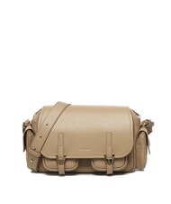 COCCINELLE CAMPUS Geantă de umăr din piele ciocănită - Genți femei