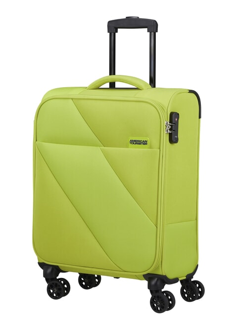 AMERICAN TOURISTER SUN BREAK Cărucior pentru bagaje de mână lămâie verde - Bagaje de mână