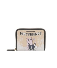 BRACCIALINI ALLROUND BEST FRIENDS Portofel compact cu fermoar - Portofele femei