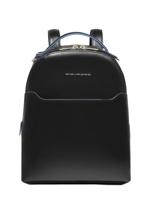 PIQUADRO BLUE SQUARE Rucsac din piele negru - Genți femei