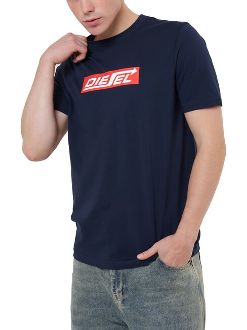 DIESEL T-JUST Tricou de bumbac eclipsă - tricou