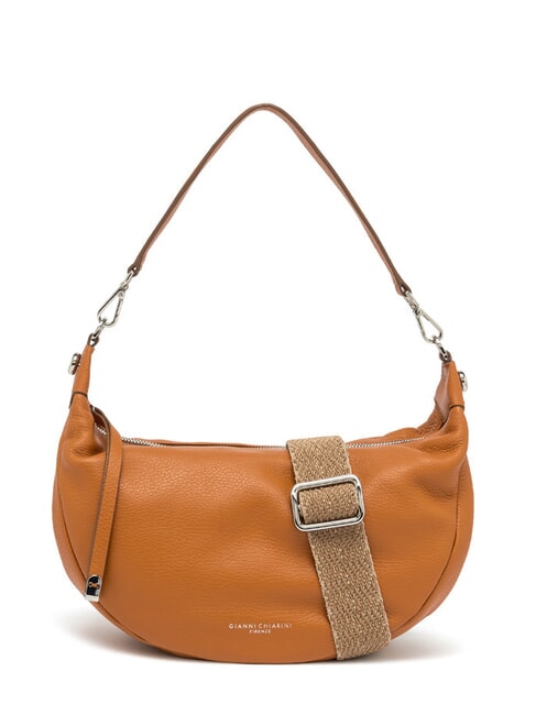 GIANNI CHIARINI AISHA Geantă de umăr, piele condiment - Genți femei
