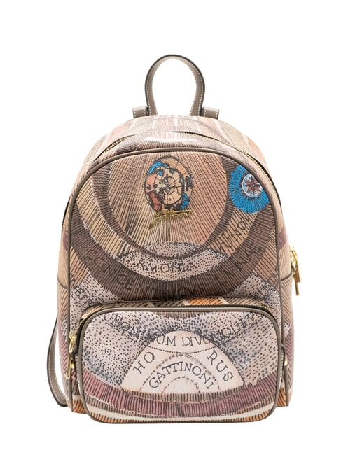 GATTINONI PLANETARIUM Rucsac mediu roşu - Genți femei