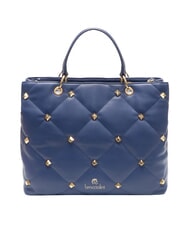 BRACCIALINI QUILT Geantă de m&acirc;nă, cu curea de umăr albastru - Genți femei - 1