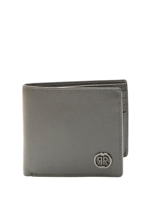 CERRUTI RAUL Portofel din piele de 8cc Gri - Portofele bărbați