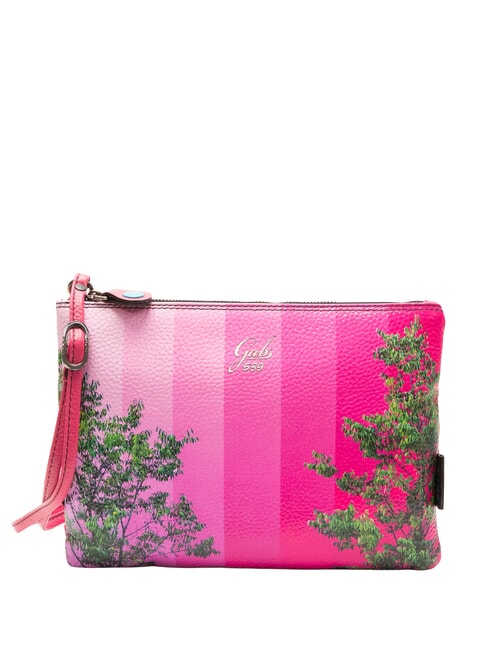 GABS BEYONCE Geantă de mână din piele nuanțe de roz - Genți femei