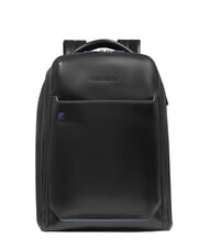 PIQUADRO BLUE SQUARE Rucsac din piele cu verificare rapidă pentru laptop de 15,6" - Rucsacuri pentru laptop