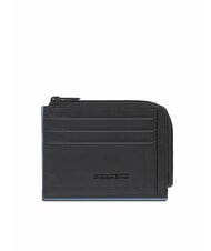 PIQUADRO ATLAS Portofel plat din piele pentru carduri - Portofele bărbați