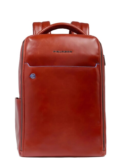 PIQUADRO BLUE SQUARE Rucsac pentru laptop de 14" cu verificare rapidă piele4 - Rucsacuri pentru laptop