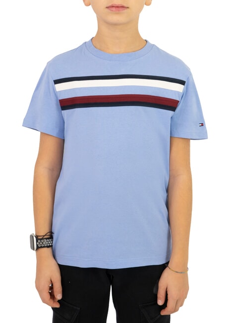 TOMMY HILFIGER TH KIDS Tricou din bumbac Irisul din iunie - Tricou copil